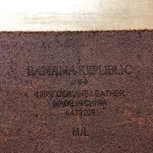 Banana Republic Accessories - Leather Belt Banana Republic Accessories - Leather Belt
